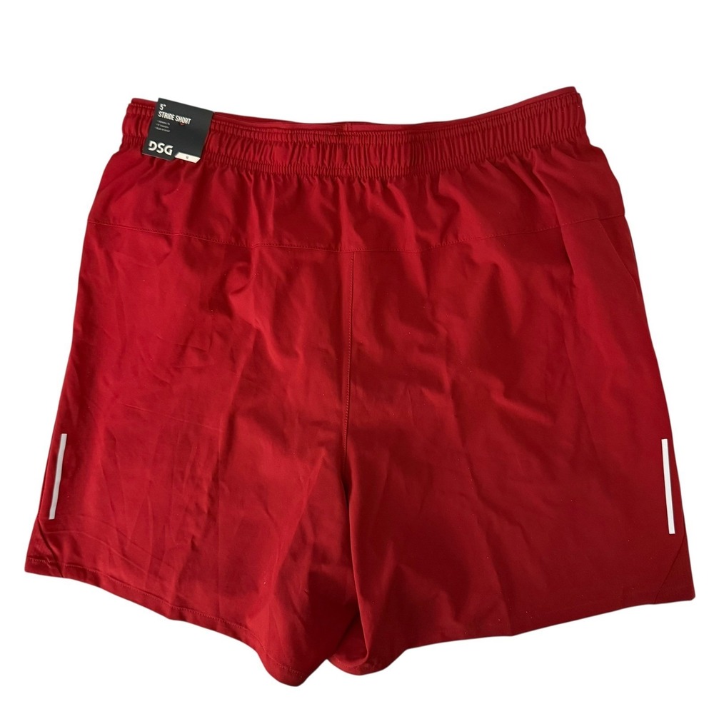 New DSG Stride Short Mens Size M Spiced Red Brief Athletic Running Training Gym - Picture 7 of 15